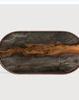 Tablett Aufsatz oval