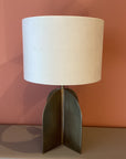 Lampenfuss Bronze Metall
