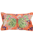 Kissen Schmetterling orange 35 x 50 cm