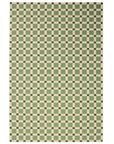 Teppich In- und Outdoor Karos grün