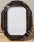 Bilderrahmen bronze klein oval