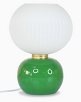 Tischlampe mit Glasschirm groß