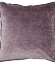 Kissen Leinen washed out mit Samtseite, 45x45 cm