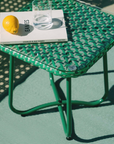 Tisch Outdoor mehrfarbig geflochten - Sale 20%