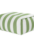 Fußhocker gestreift Outdoor