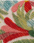 Outdoor Teppich floral erhaben, 140x200cm, bunt
