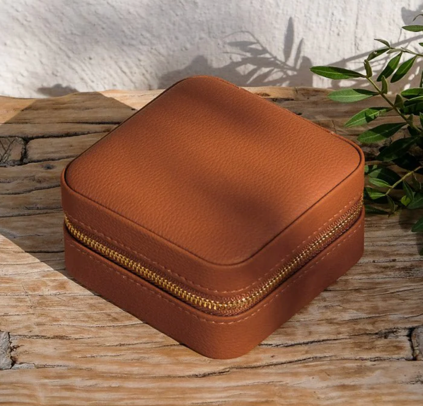 Schmuckbox S Kunstleder Travel, verschiedene Farben – curtisandcurtis