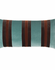 Kissen Samt gestreift lang 40x80cm