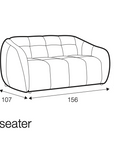 Sofa Cube 2 Sitzer