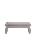 Bank bouclé taupe