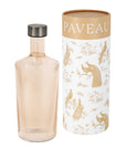 Wasserflasche geriffelt orange-nude