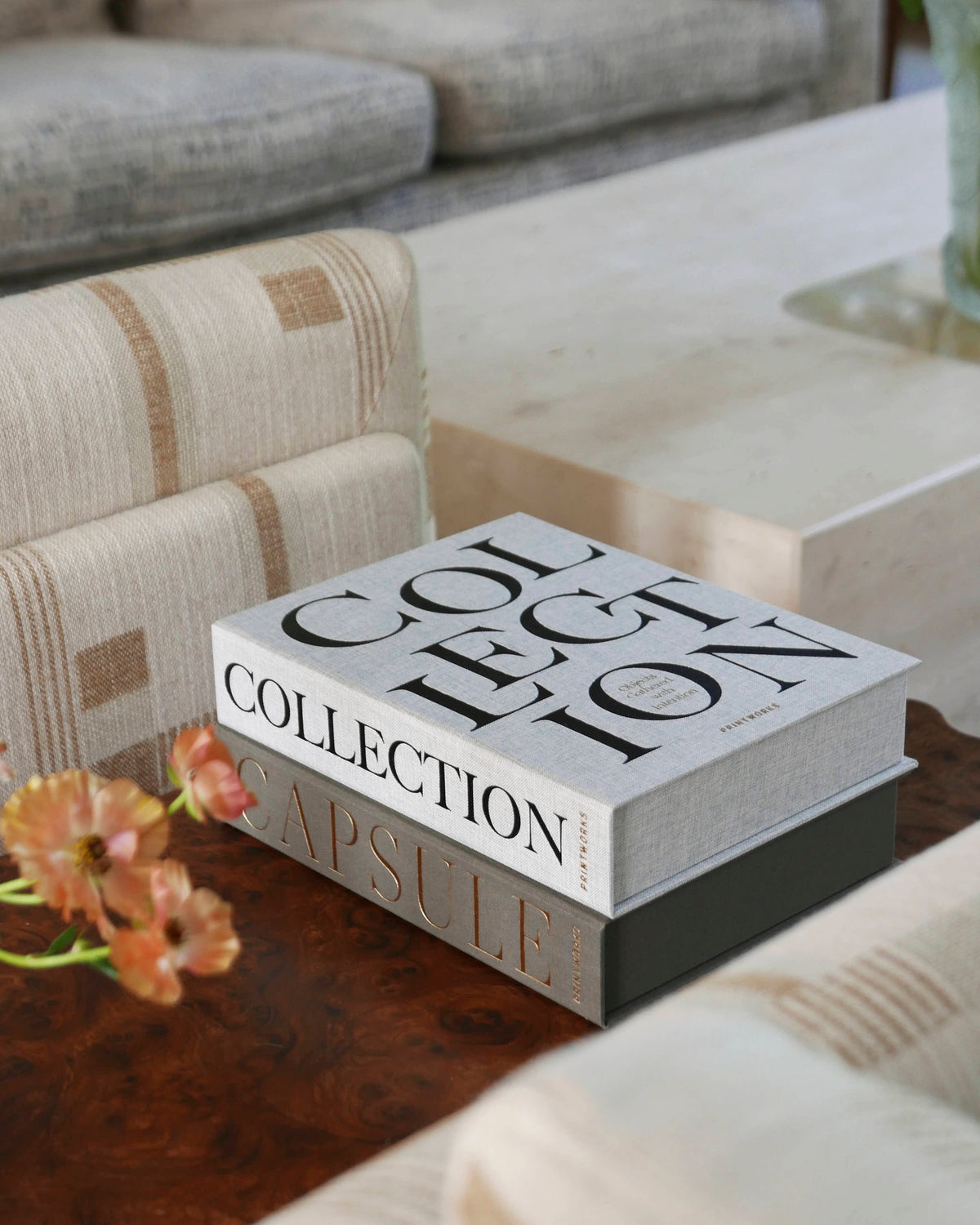 Box- stoffbezogen , wie Coffeetablebook, Collection