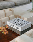 Box- stoffbezogen , wie Coffeetablebook, Collection