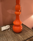 Lampenfuss Vintage Murano orange