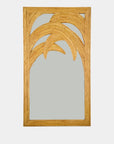 Spiegel Palme Rattan