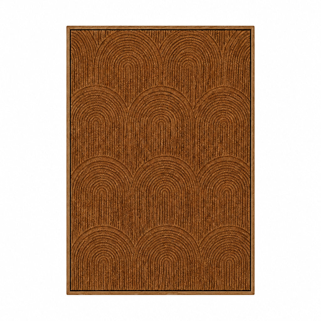 Bild rost Bögen Relief mit Rahmen