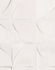 Bild weiss Relief abstrakt mit Rahmen