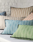 Kissen Chevron-Muster für In-und Outdoor