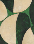 Bild grün abstrakt, Acryl