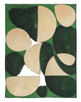 Bild grün abstrakt, Acryl