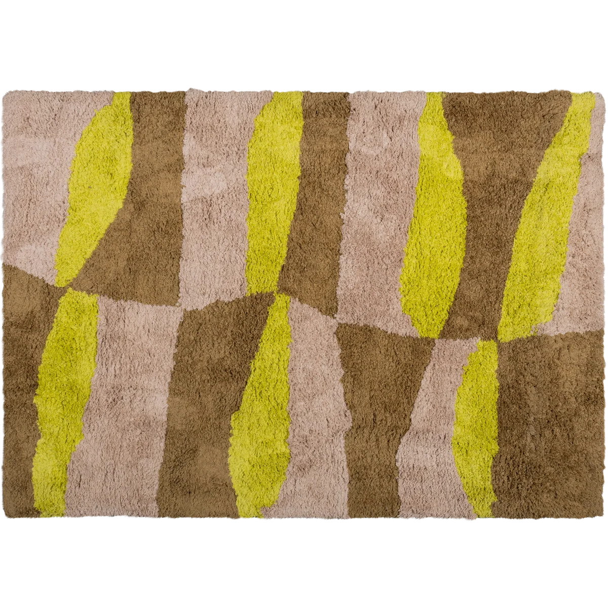 Teppich hochfloorig gemustert