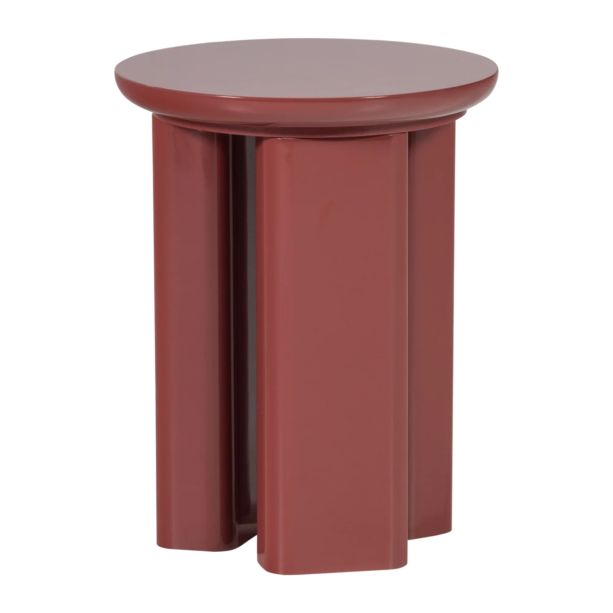 Beistelltisch Lack Bordeaux