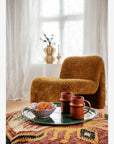 Sessel Teddy-Fleece braun
