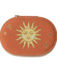 Schmuckbox oval Sonne terracotta