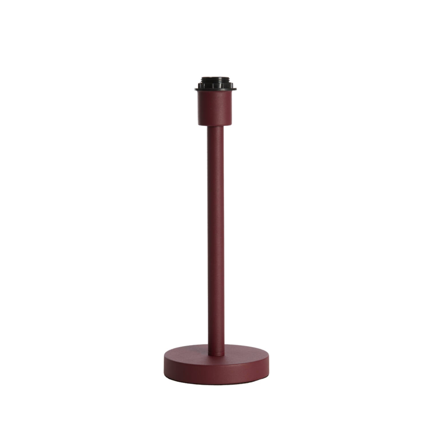 Lampenfuss Matt Burgund