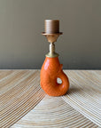 Lampenfuss Fisch orange „Port a Table“