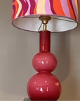 Lampenfuss Vintage raspberry bubble