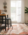Teppich In- und Outdoor Farn orange