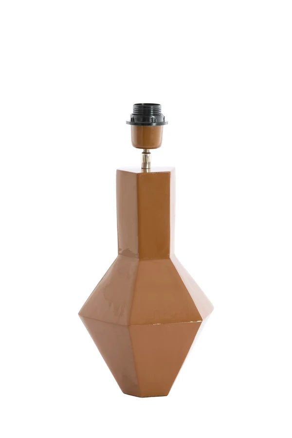 Lampenfuss karamell Mid-Century-Stil