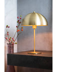 Tischlampe Messing