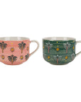 Tasse groß mit Palmen