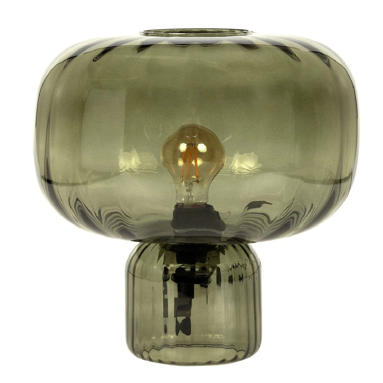 Tischlampe aus Glas