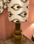 Lampenfuss Retro cognac