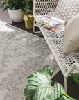 Teppich In- und Outdoor grau