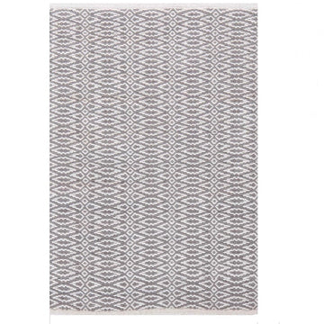 Teppich BW Indoor grau/ weiß