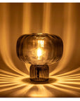 Tischlampe aus Glas
