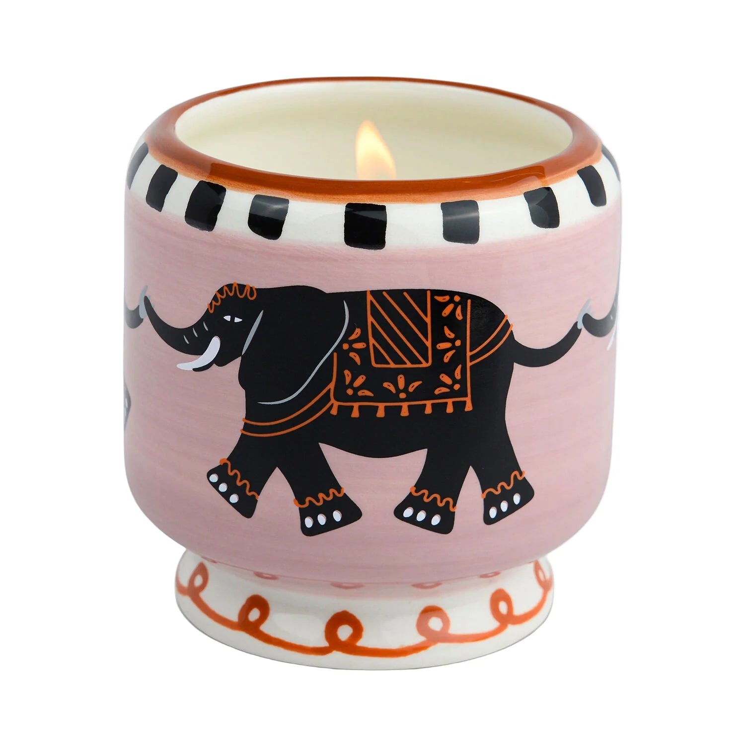 Duftkerze Keramik mit Motiven
