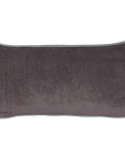 Kissen Samt uni 30x60, Paspel Ton in Ton