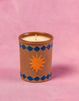 Duftkerze Keramik handbemalt
