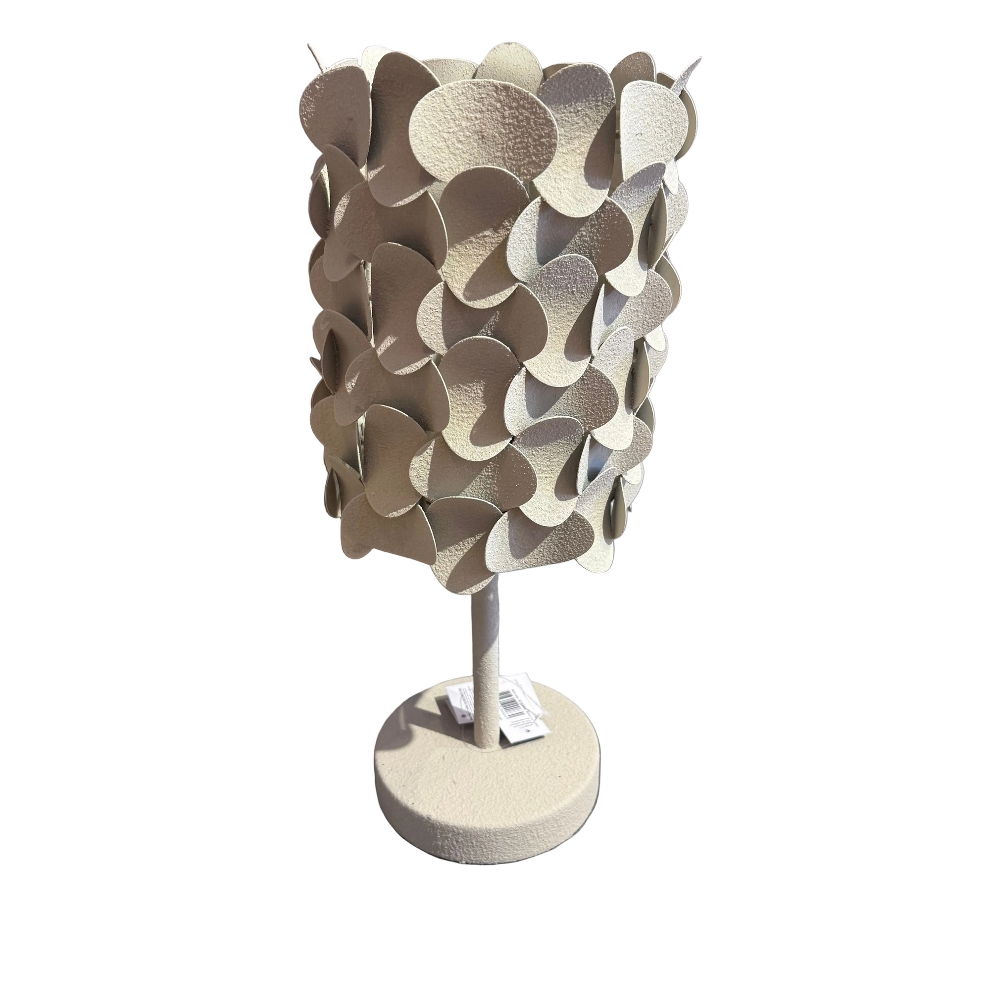 Tischlampe, Metall greige