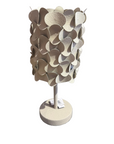 Tischlampe, Metall greige