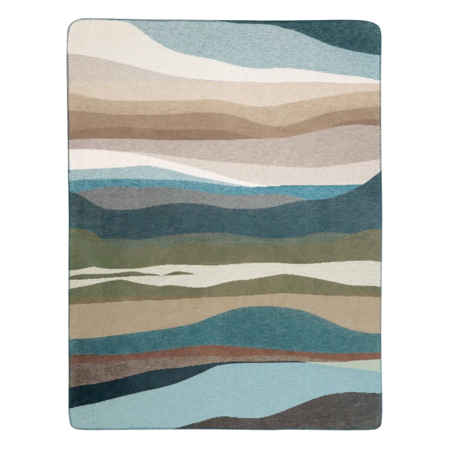 Decke 150 x 200cm Wellen
