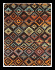 Decke 150 x 200cm Ikat