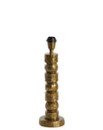 Lampenfuss Kugeln Bronze Metall