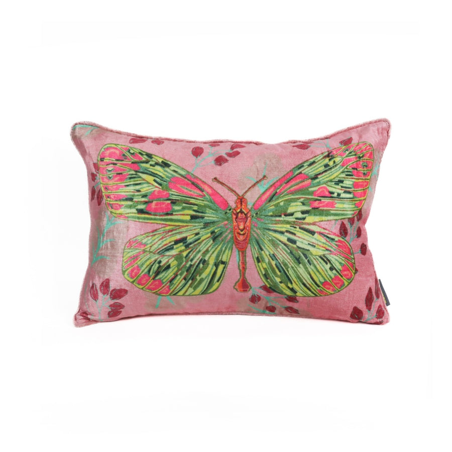 Kissen Schmetterling rosa 40 x 60 cm