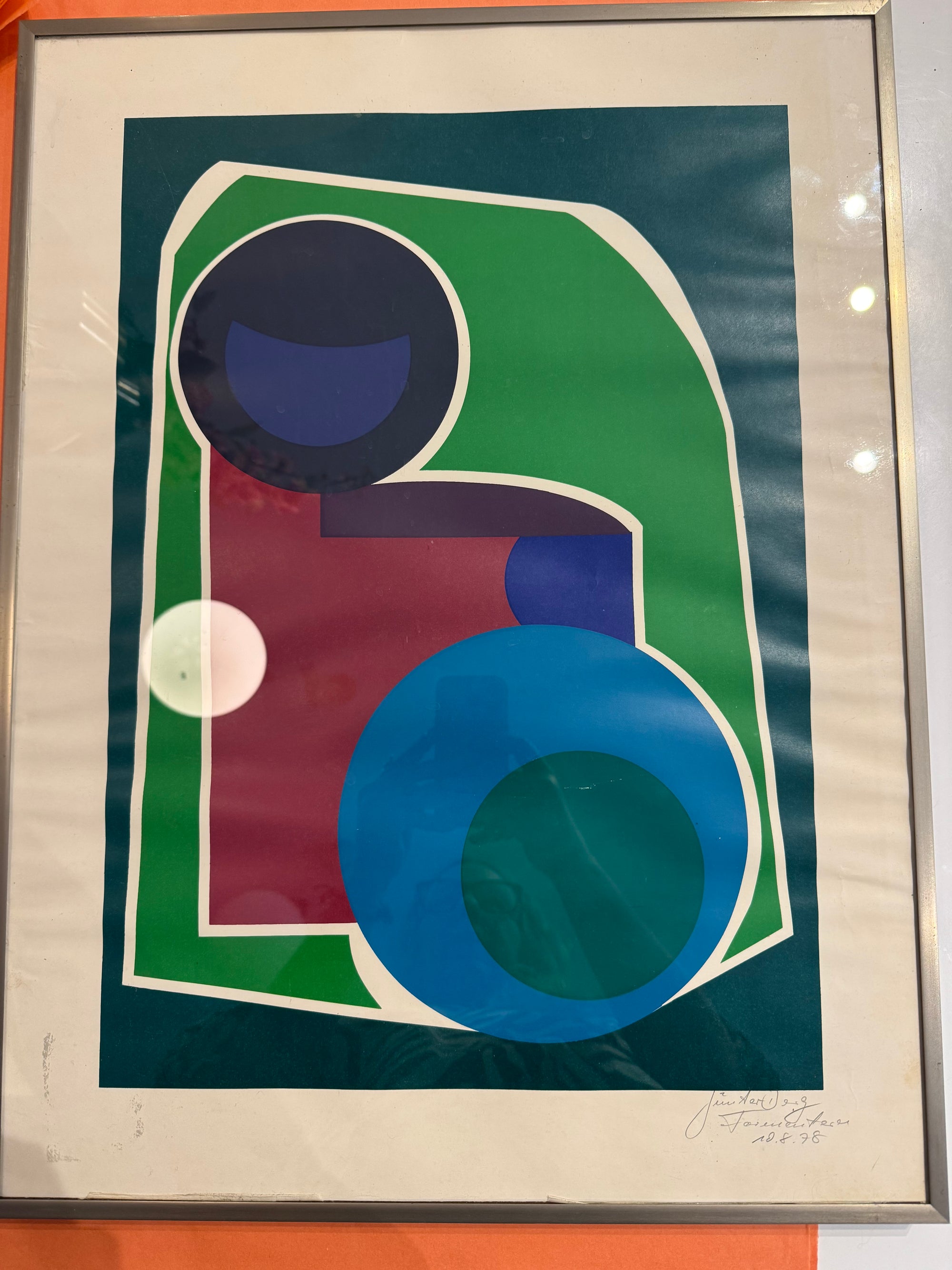 Bild Lithographie Vintage , Günter Berg &quot;Formentera&quot;